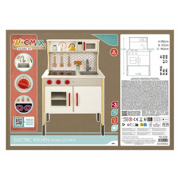 Spielküche Woomax 59,5 x 94,5 x 30 cm
