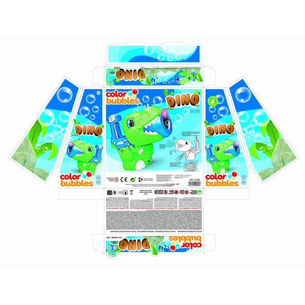 Seifenblasenpistole Colorbaby 150 ml Elektrizität Dinosaurier