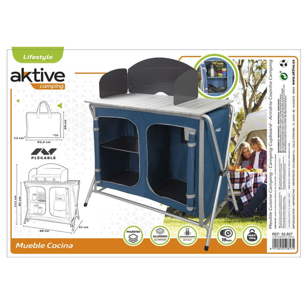 Campingschrank Aktive Biegsam 88 x 111 x 51 cm