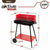 Holzkohlegrill mit Rädern Aktive Stahl Kunststoff 66 x 44 x 85 cm rechteckig Rot