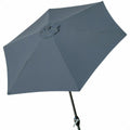 Sonnenschirm Aktive Anthrazit Ø 3,8 cm 300 cm Aluminium