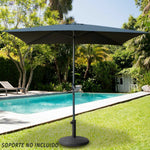 Sonnenschirm Aktive Anthrazit Aluminium Ø 4,8 cm 300 cm