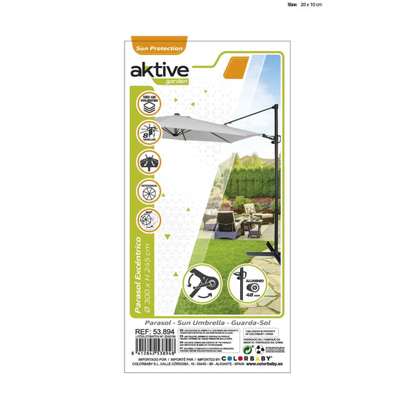 Sonnenschirm Aktive ROMA 300 x 245 x 300 cm