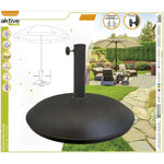 Fuß für Sonnenschirm Aktive 45 x 33 x 45 cm Zement Stahl