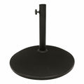 Fuß für Sonnenschirm Colorbaby 25 kg Schwarz Stahl Zement