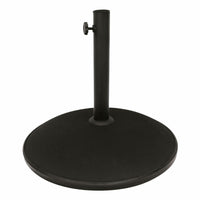 Fuß für Sonnenschirm Colorbaby 25 kg Schwarz Stahl Zement