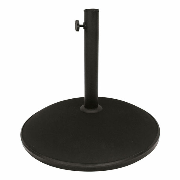 Fuß für Sonnenschirm Colorbaby 25 kg Schwarz Stahl Zement
