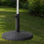 Fuß für Sonnenschirm Aktive 10 kg Schwarz Stahl Polyesterharz 44,5 x 33 cm