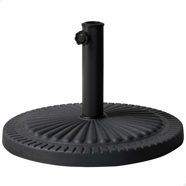 Fuß für Sonnenschirm Aktive 14 Kg Schwarz Stahl Polyesterharz 49 x 32 cm