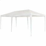 Gartenlaube Colorbaby Weiß Metall Kunststoff 300 x 600 x 255 cm