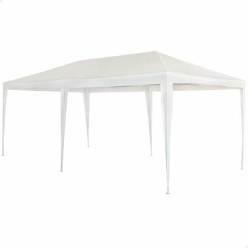 Gartenlaube Colorbaby Weiß Metall Kunststoff 300 x 600 x 255 cm