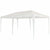 Gartenlaube Colorbaby Weiß Metall Kunststoff 300 x 600 x 255 cm