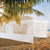 Gartenlaube Aktive 300 x 260 x 600 cm Metall Polyester Weiß