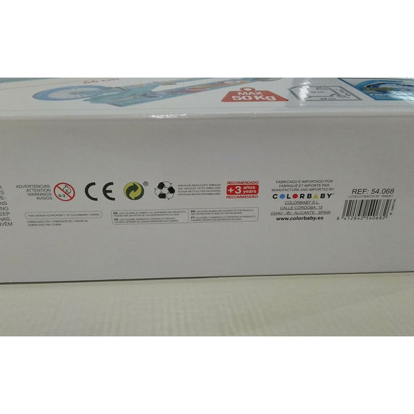 Scooter Colorbaby Blau Aluminium Lang (77 cm)