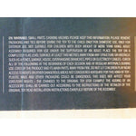 Kindertrampolin mit Sicherheitsnetz Aktive 366 x 266 x 366 cm