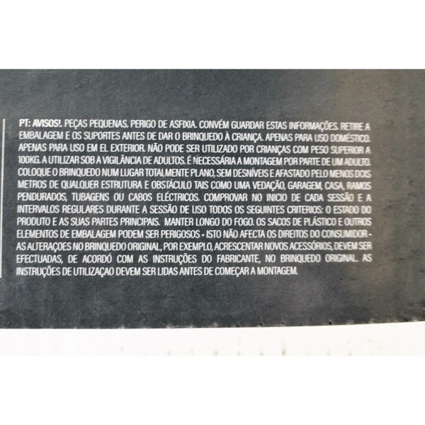 Kindertrampolin mit Sicherheitsnetz Aktive 366 x 266 x 366 cm