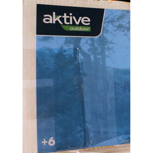 Kindertrampolin mit Sicherheitsnetz Aktive 366 x 266 x 366 cm