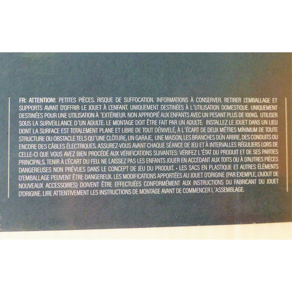 Kindertrampolin mit Sicherheitsnetz Aktive 366 x 266 x 366 cm