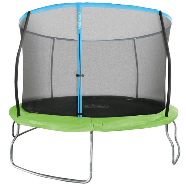 Kindertrampolin mit Sicherheitsnetz Aktive 366 x 266 x 366 cm