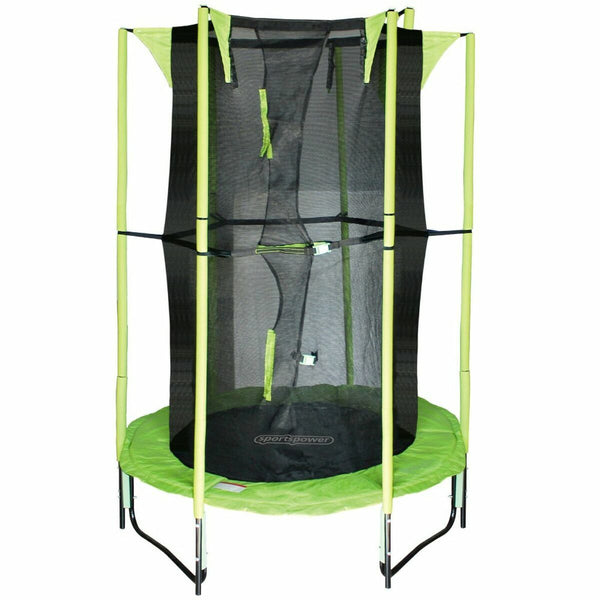 Kindertrampolin mit Sicherheitsnetz Colorbaby 122 x 122 x 184 cm