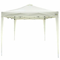 Gartenlaube Colorbaby Max-Air Weiß Stoff Stahl 300 x 300 x 250 cm