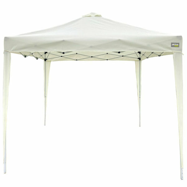 Gartenlaube Colorbaby Max-Air Weiß Stoff Stahl 300 x 300 x 250 cm