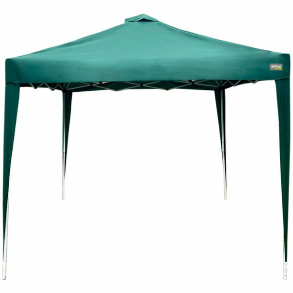 Gartenlaube Colorbaby Max-Air grün Stoff Stahl 300 x 300 x 250 cm