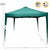 Gartenlaube Colorbaby Max-Air grün Stoff Stahl 300 x 300 x 250 cm