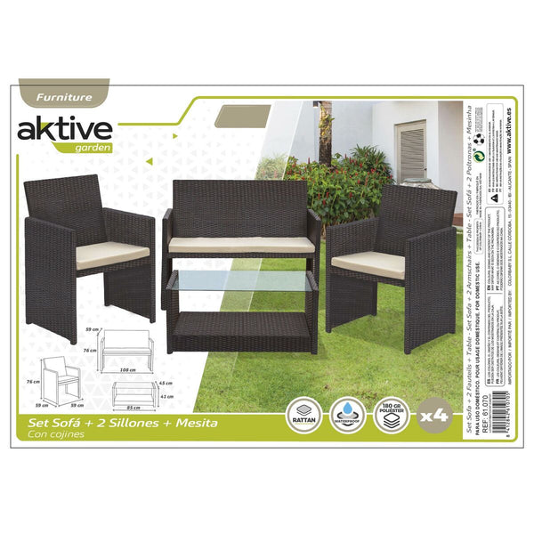Gartenmöbel Aktive Schwarz