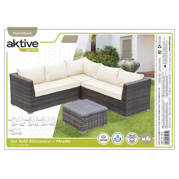 Gartenmöbel Aktive (4 Stücke)