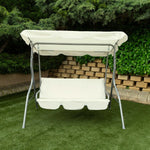 Wippe Aktive 3 Plätze Elfenbein 180 x 107 x 160 cm