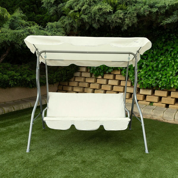 Wippe Aktive 3 Plätze Elfenbein 180 x 107 x 160 cm