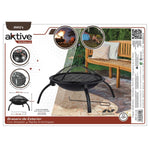 Feuerschale Aktive rund Außenbereich Garten 55 x 42 x 55 cm