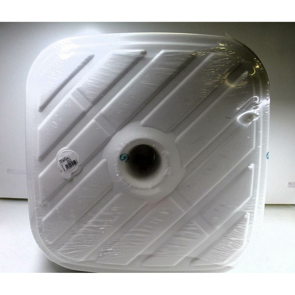 Fuß für Sonnenschirm Aktive Weiß Polyesterharz