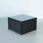 Wohnzimmer Sitzgruppe mit Tisch Aktive Dreisitzer-Sofa Beistelltisch 125 x 67 x 64 cm