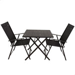 Tisch-Set mit 2 Stühlen Aktive 75 x 70 x 75 cm (3 Stücke)