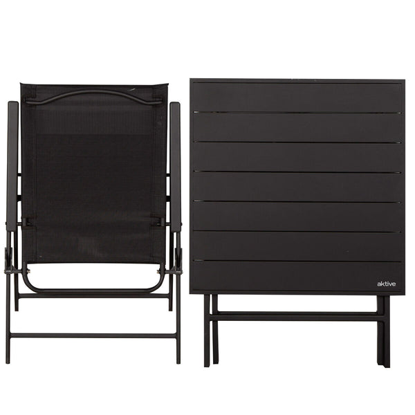 Tisch-Set mit 2 Stühlen Aktive 75 x 70 x 75 cm (3 Stücke)