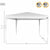 Gartenlaube Colorbaby Stahl 300 x 300 x 250 cm