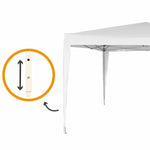 Gartenlaube Colorbaby Stahl 300 x 300 x 250 cm