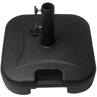 Fuß für Sonnenschirm Colorbaby Schwarz 19 Kg Kunststoff 3,8 cm