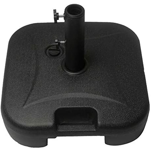 Fuß für Sonnenschirm Colorbaby Schwarz 19 Kg Kunststoff 3,8 cm