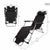 Liegestuhl Aktive Polyester 600D Stahl Schwarz 177 x 47 x 34 cm