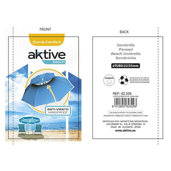 Sonnenschirm Aktive 200 x 206 x 200 cm