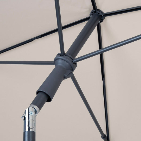 Solskærm Aktive Creme Stahl 200 x 230 x 125 cm