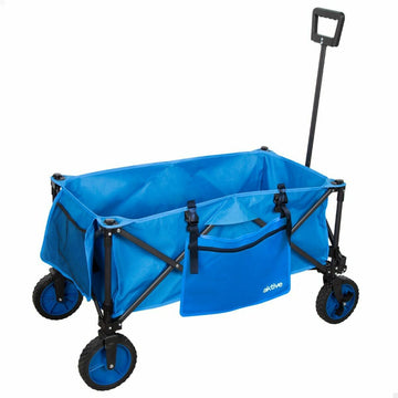Mehrzweckwagen Aktive Blau Schwarz 88 x 47 x 53 cm Biegsam Strand