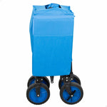 Mehrzweckwagen Aktive Blau Schwarz 88 x 47 x 53 cm Biegsam Strand