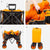 Mehrzweckwagen Aktive Orange 86 x 44 x 53 cm Biegsam Strand