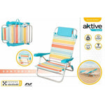 Gepolsterte Campingstuhl Aktive Santorini 47 x 49 x 82 cm