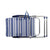 Gepolsterte Campingstuhl Colorbaby Mykonos Strand Aluminium 61 X 69 X 108 cm (61 X 69 X 108 cm)