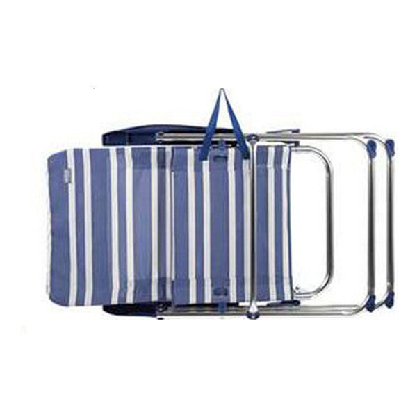 Gepolsterte Campingstuhl Colorbaby Mykonos Strand Aluminium 61 X 69 X 108 cm (61 X 69 X 108 cm)